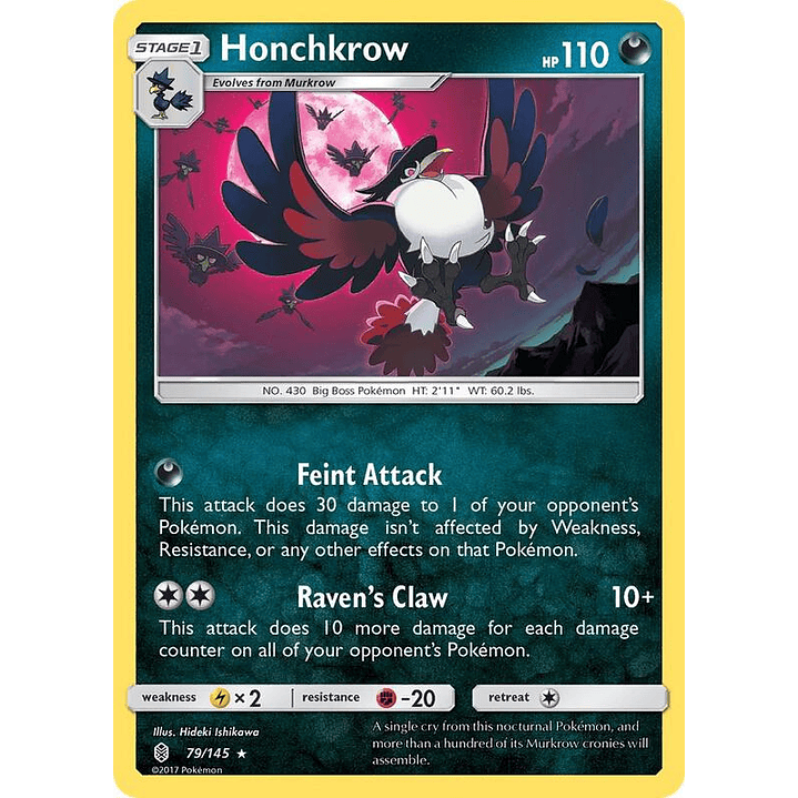 Honchkrow #79 1
