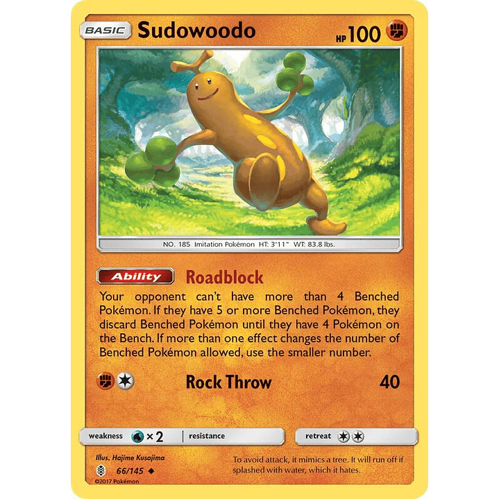 Sudowoodo #66 1