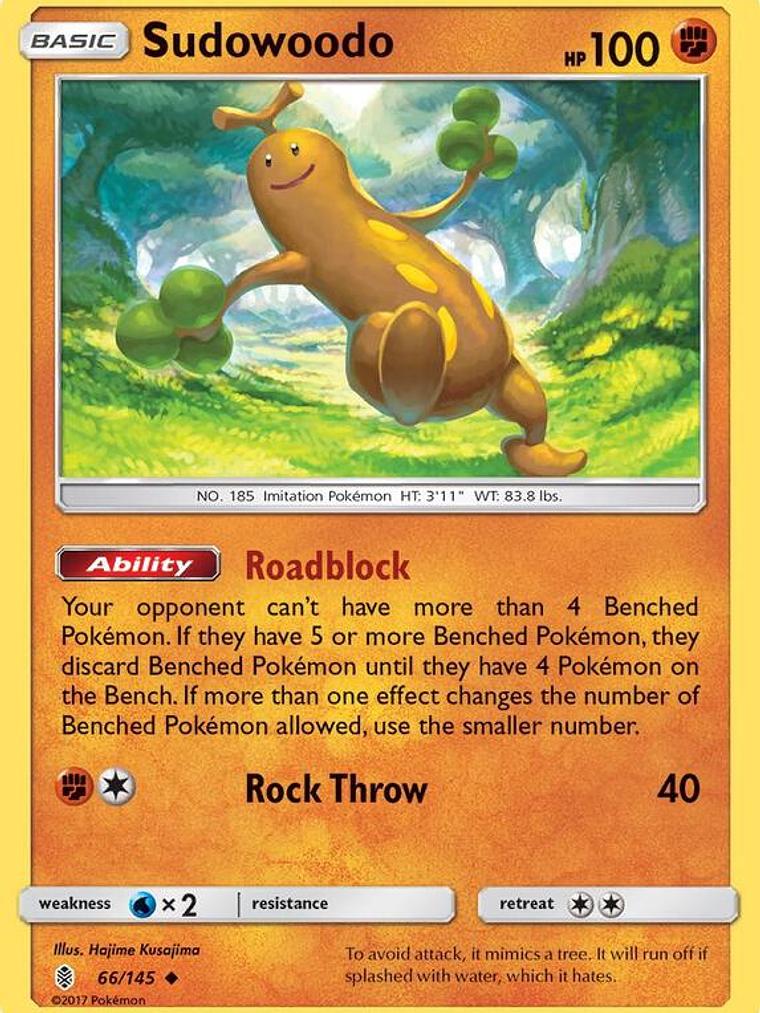 Sudowoodo #66 1