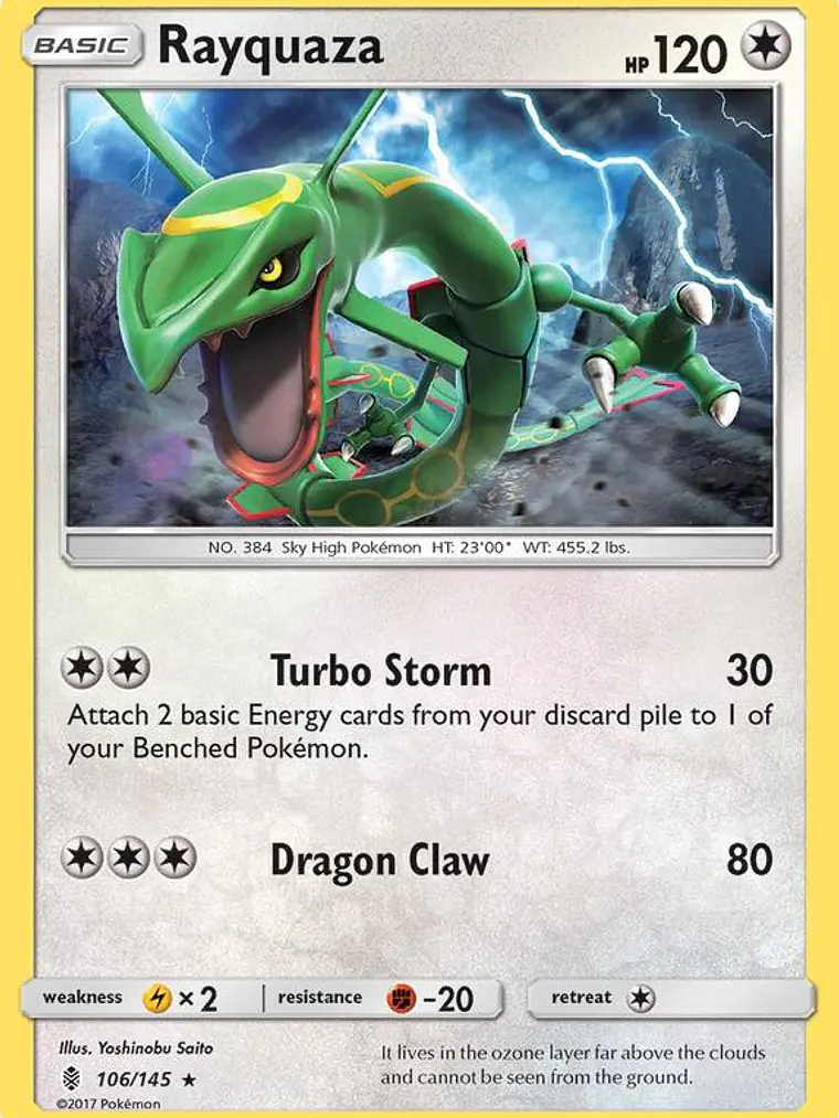 Rayquaza #106 1