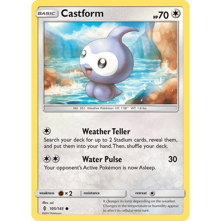 Castform #105 1