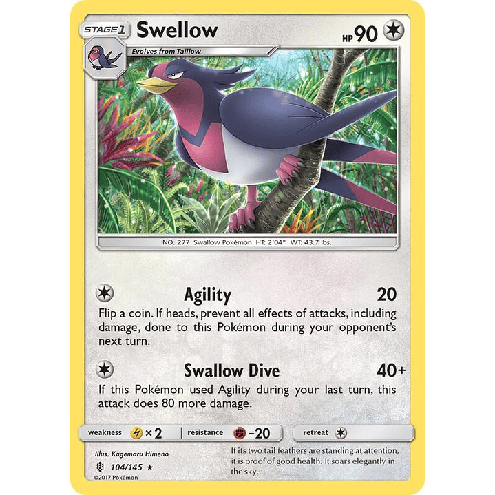 Swellow #104 1