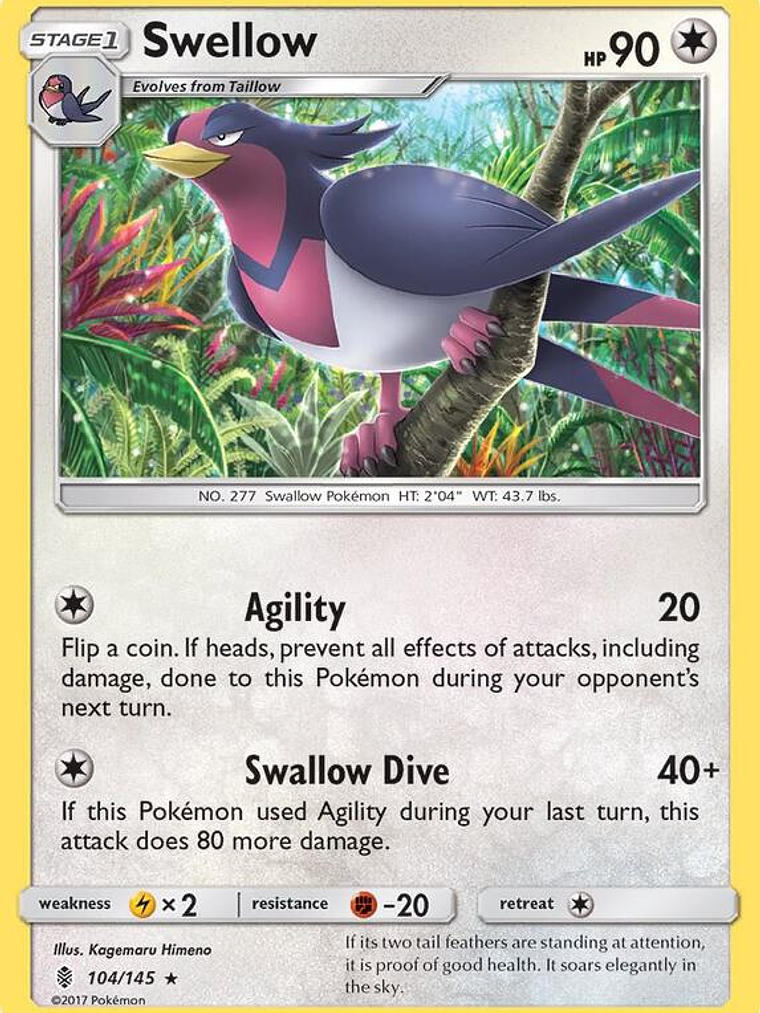 Swellow #104 1