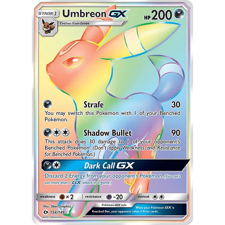 Umbreon GX #154 1