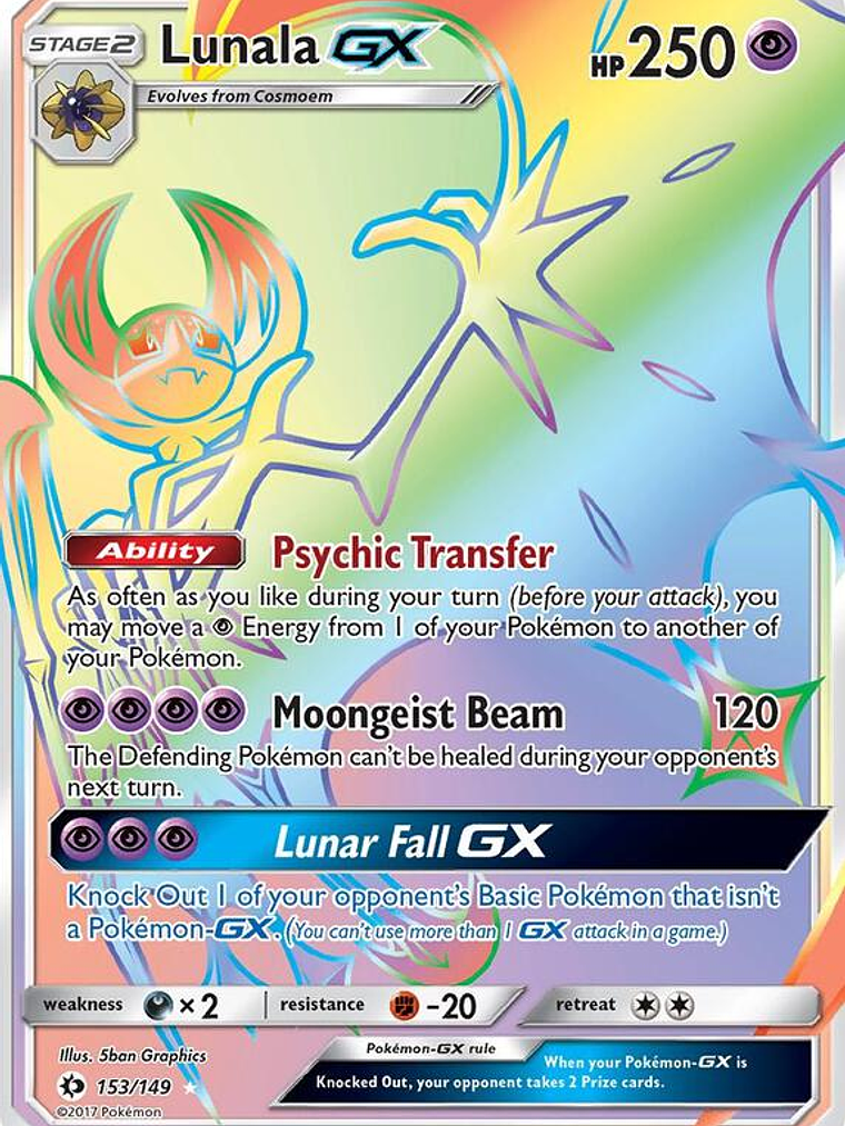 Lunala GX #153 1
