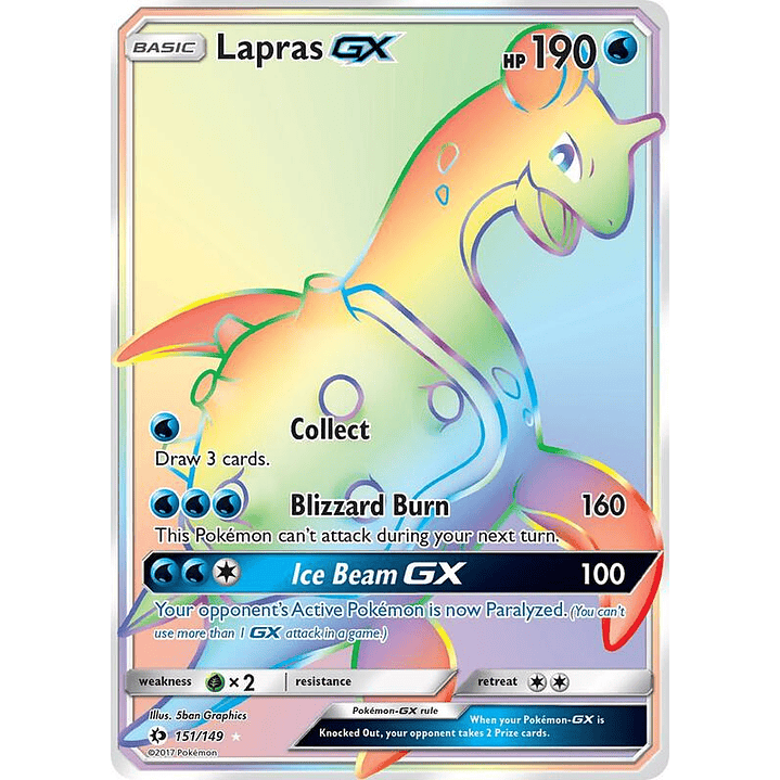 Lapras GX #151 1