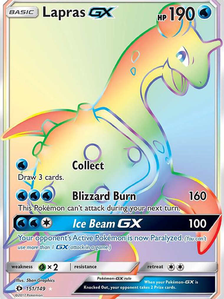 Lapras GX #151 1