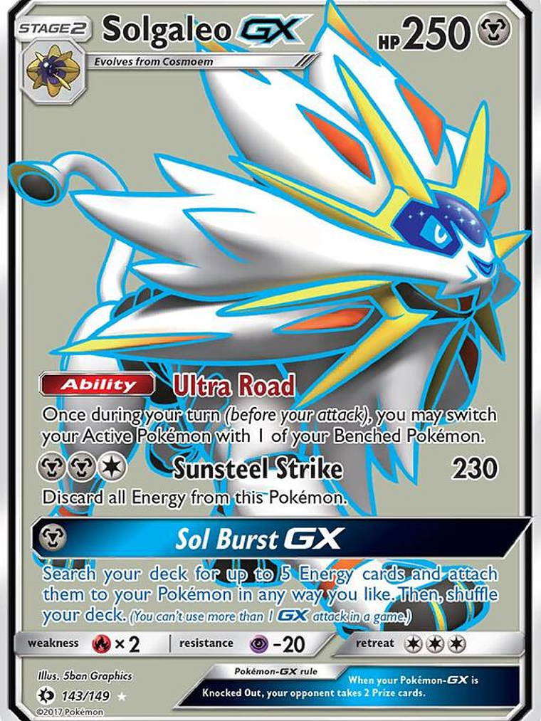 Solgaleo GX #143 1