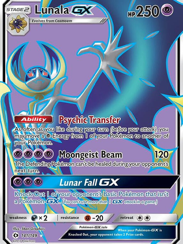 Lunala GX #141 1