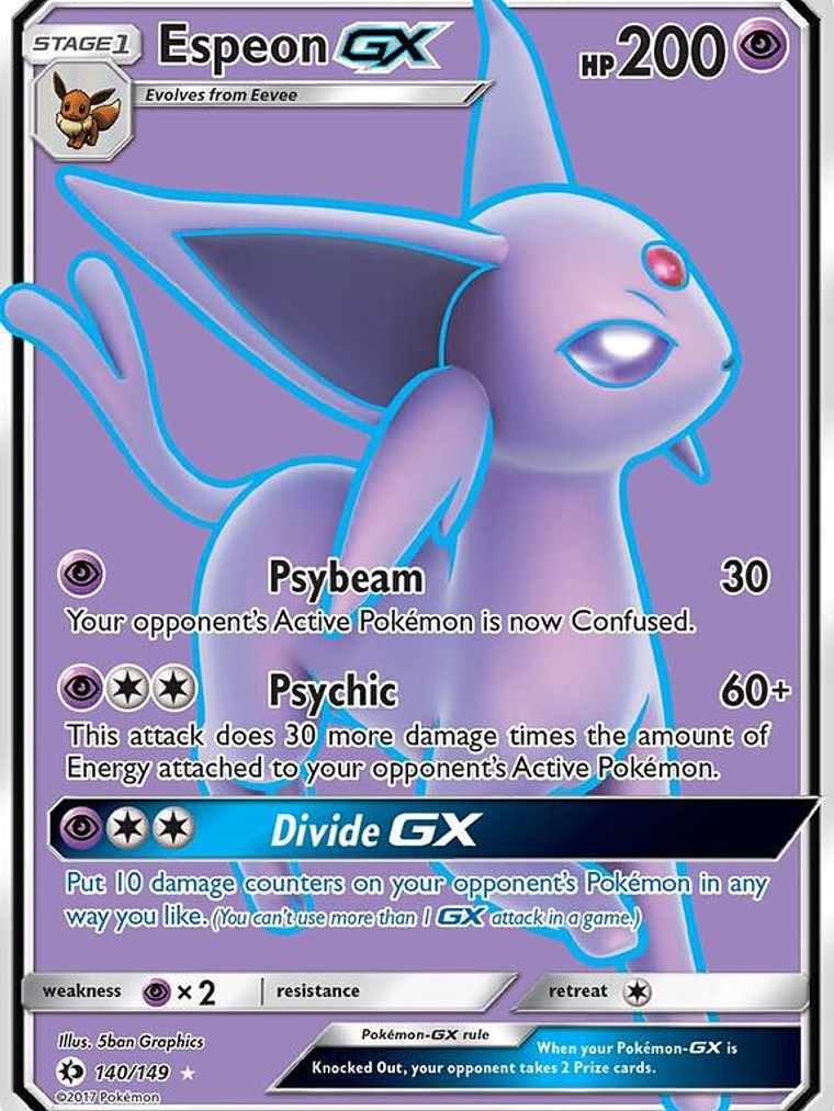 Espeon GX #140 1