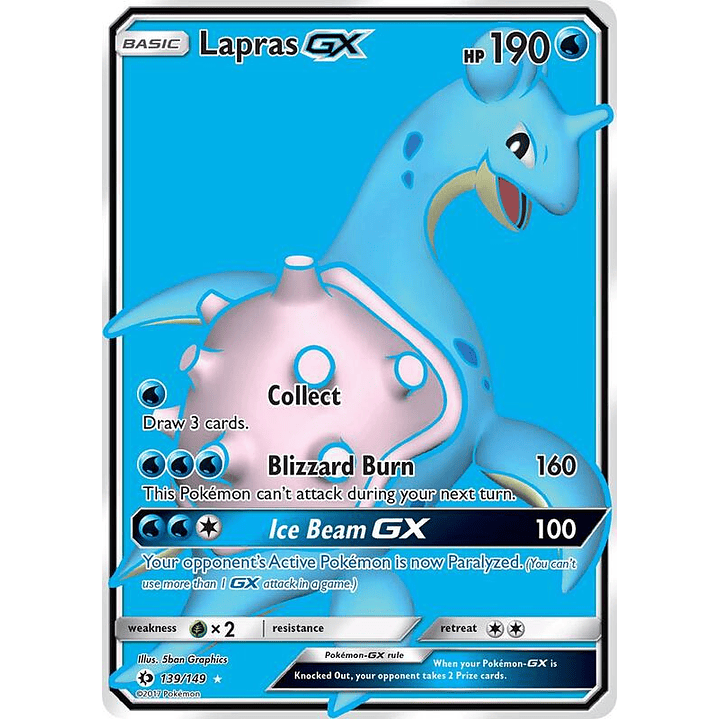 Lapras GX #139 1