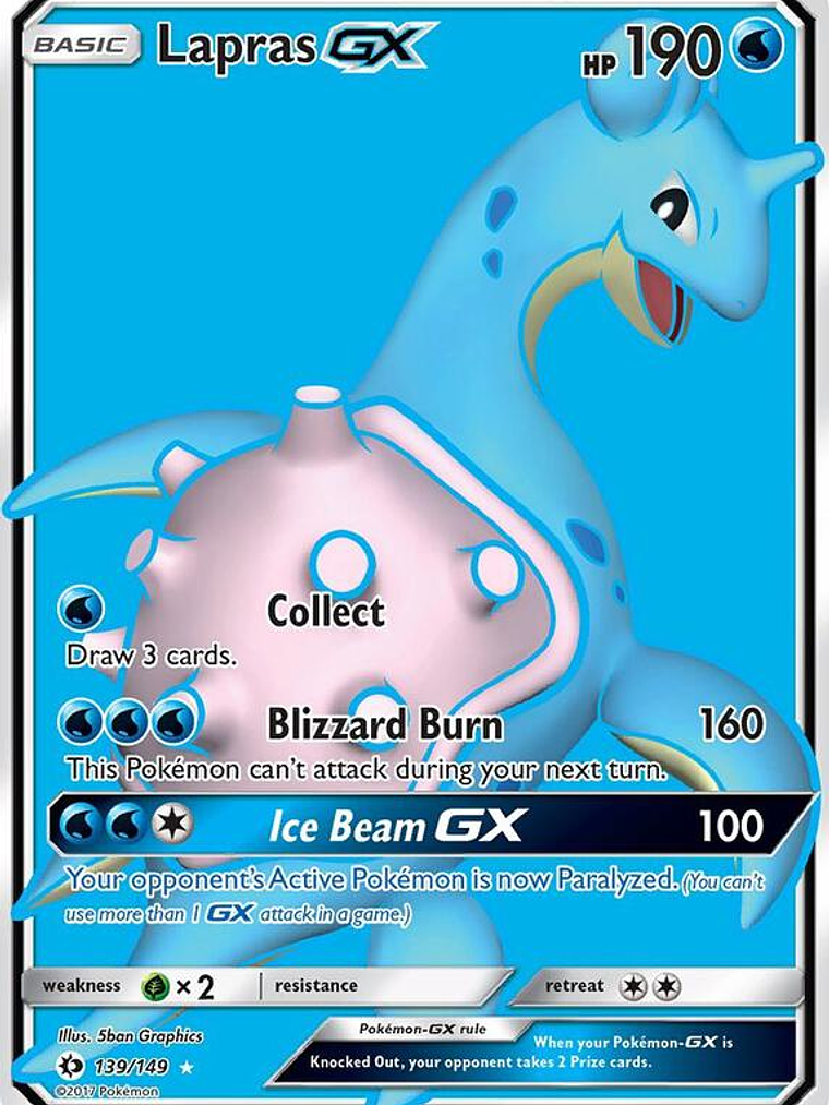 Lapras GX #139 1