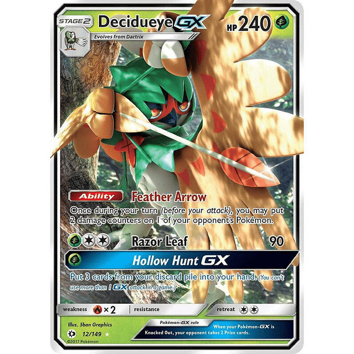 Decidueye GX #12 1