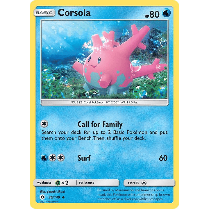 Corsola #36 1