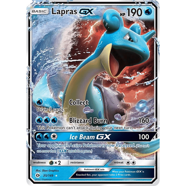 Lapras GX #35 1