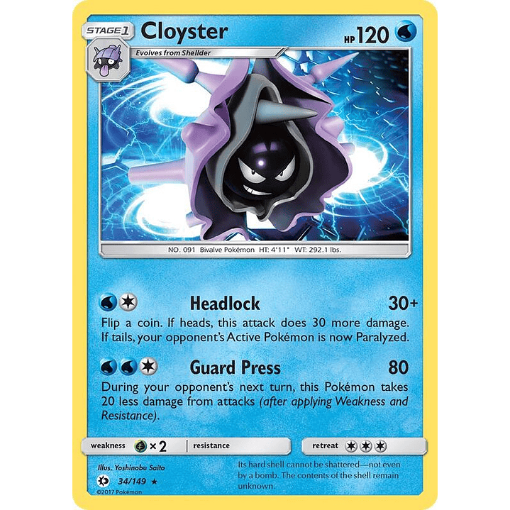 Cloyster #34 1