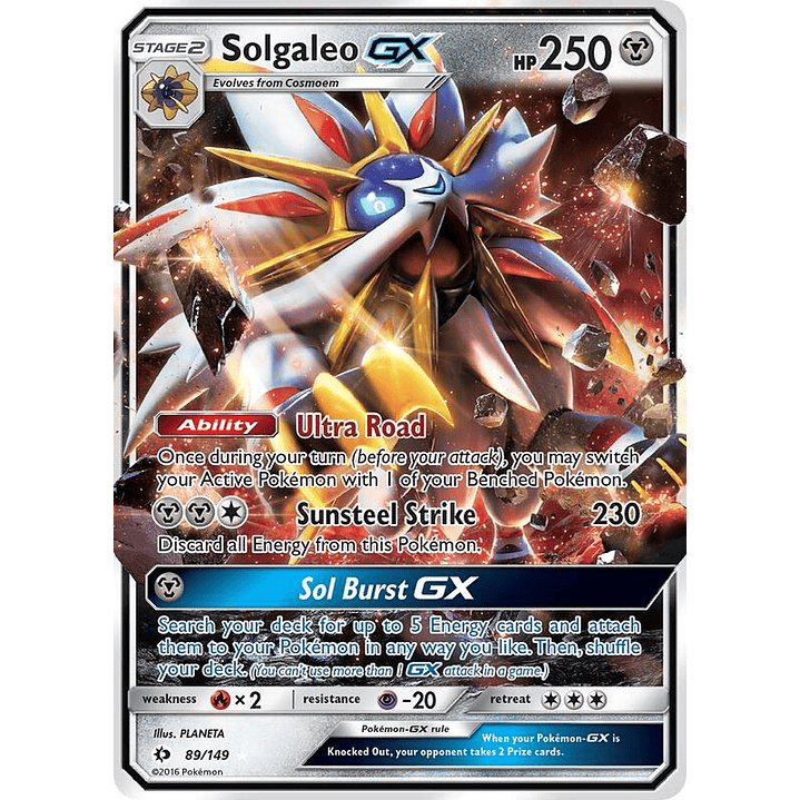 Solgaleo GX #89 1