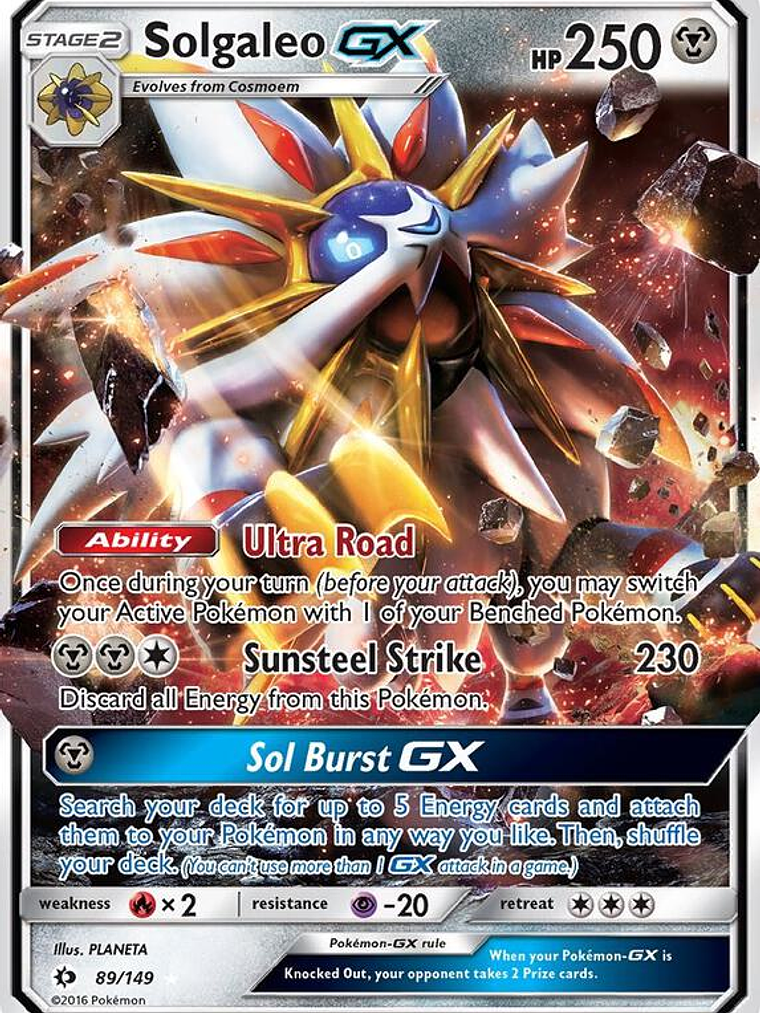 Solgaleo GX #89 1
