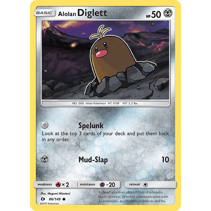 Alolan Diglett #86 1