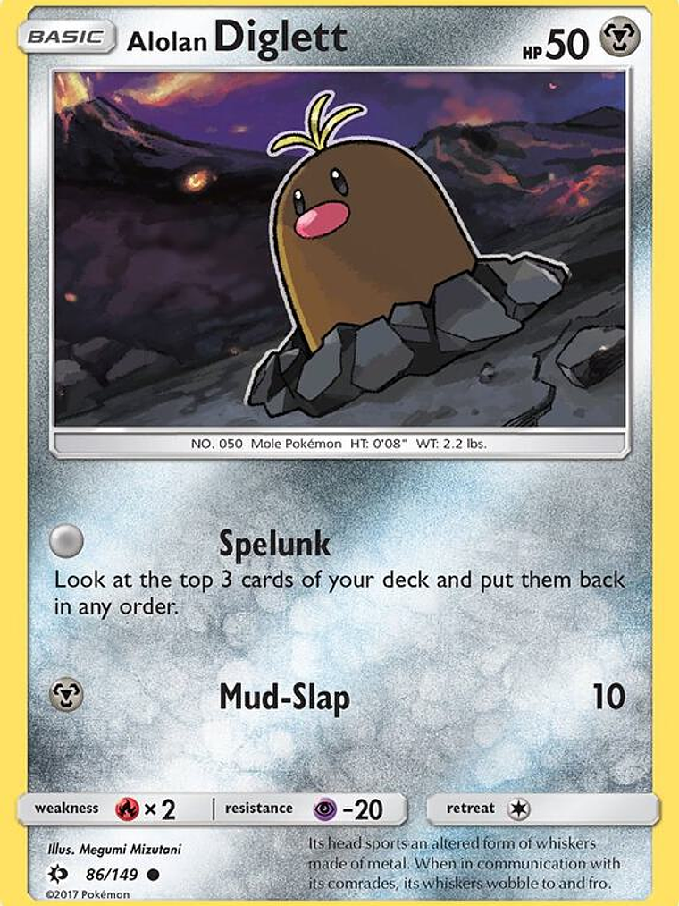 Alolan Diglett #86 1