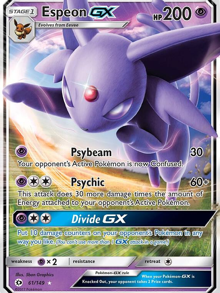 Espeon GX #61 1