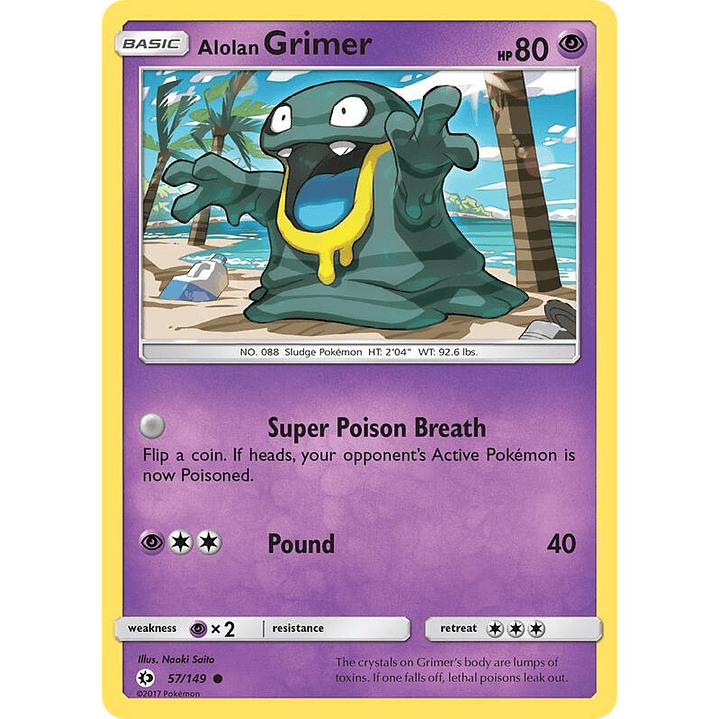 Alolan Grimer #57 1