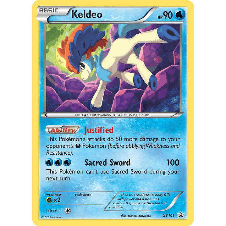 Keldeo #XY191 1
