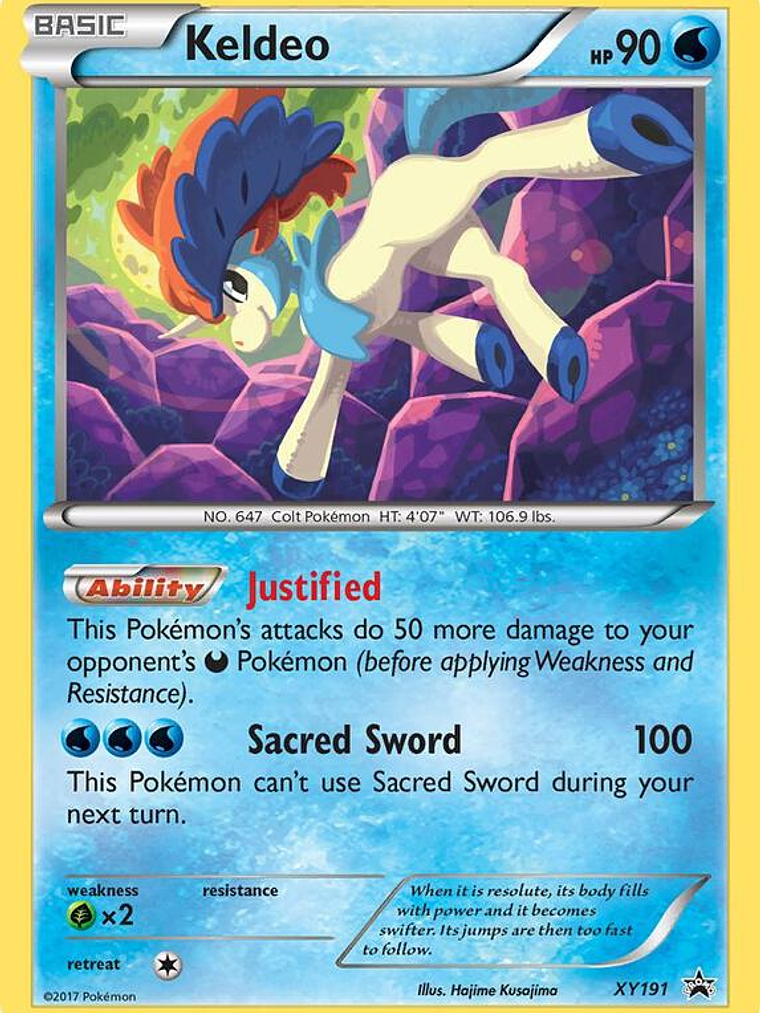 Keldeo #XY191 1