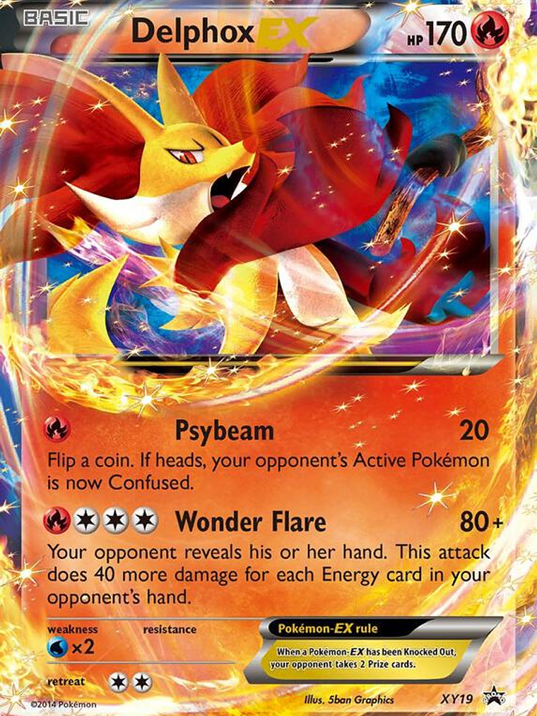 Delphox EX #XY19 1