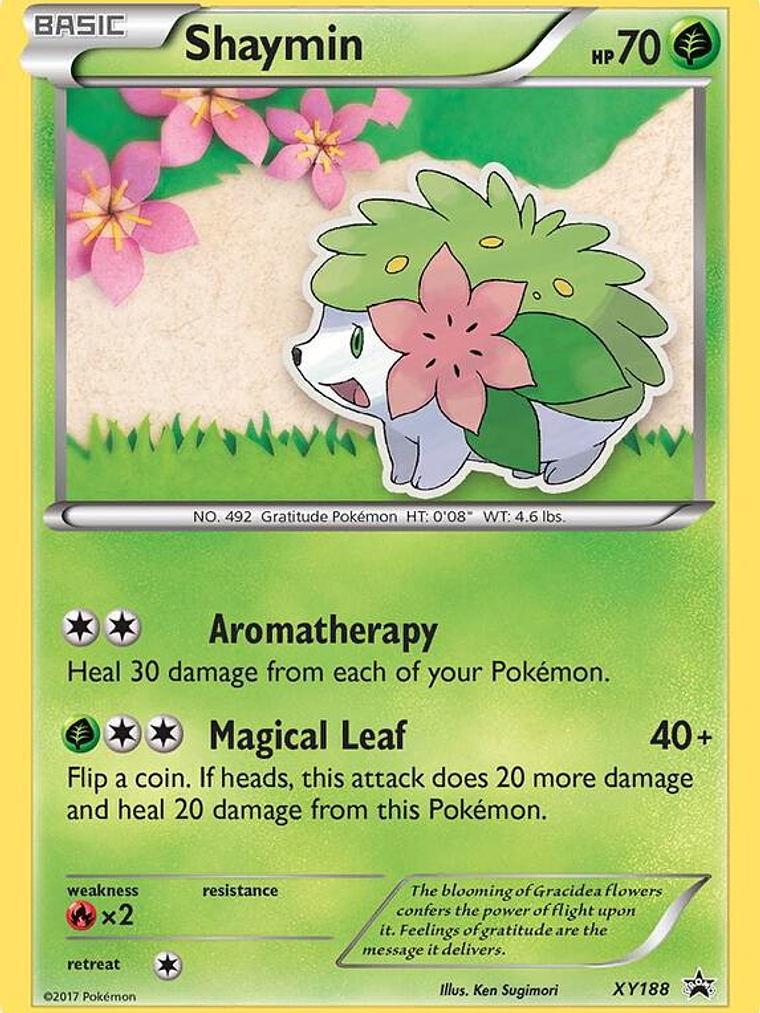Shaymin #XY188 1