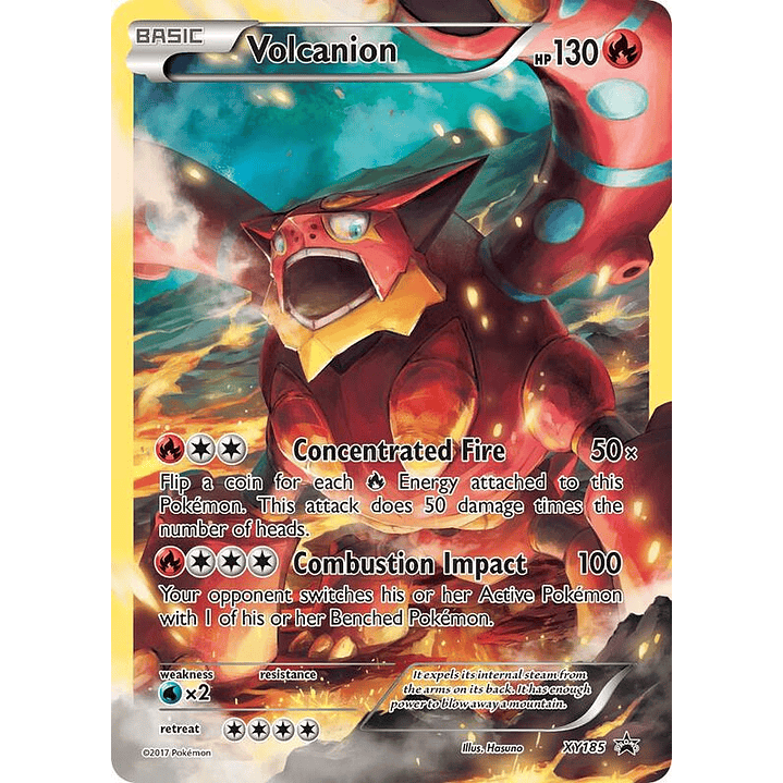 Volcanion #XY185 1