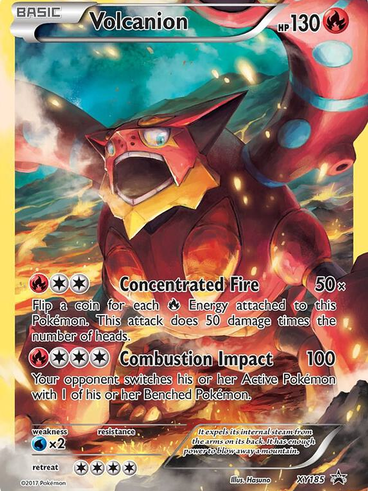 Volcanion #XY185 1