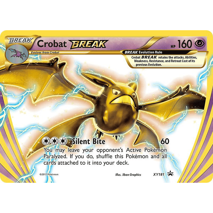 Crobat BREAK #XY181 1