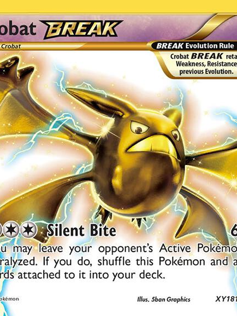 Crobat BREAK #XY181 1
