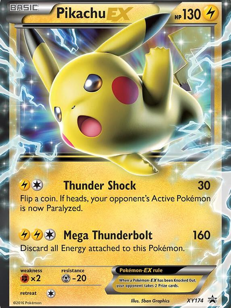 Pikachu-EX #XY174 1