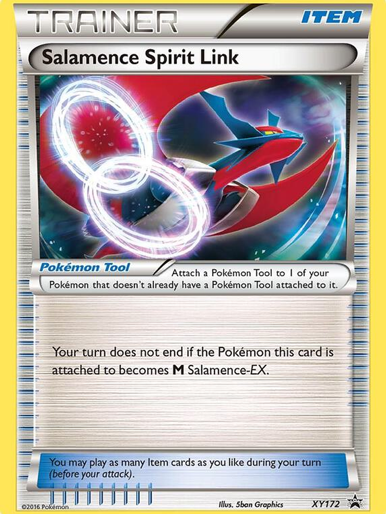 Salamence Spirit Link #XY172 1