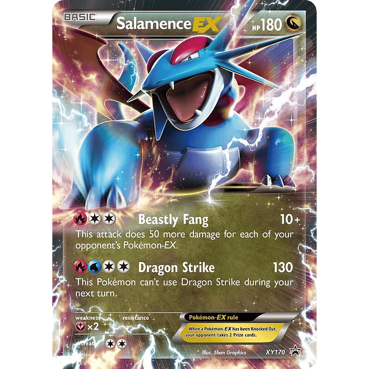 Salamence EX #XY170 1