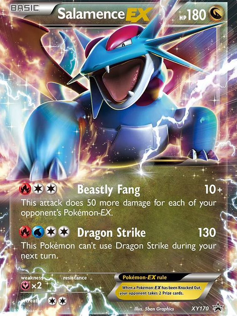 Salamence EX #XY170 1
