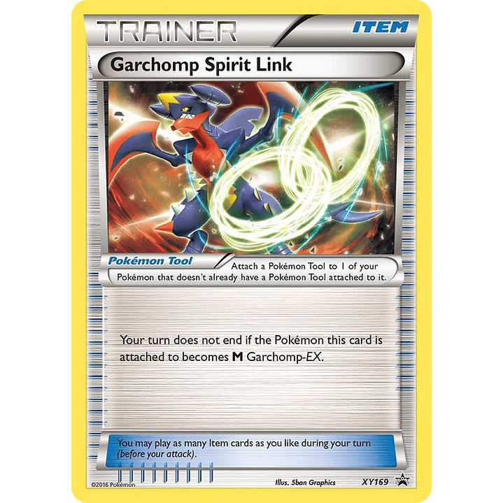Garchomp Spirit Link #XY169 1