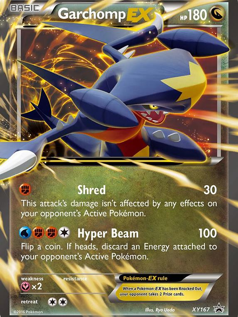 Garchomp-EX #XY167 1