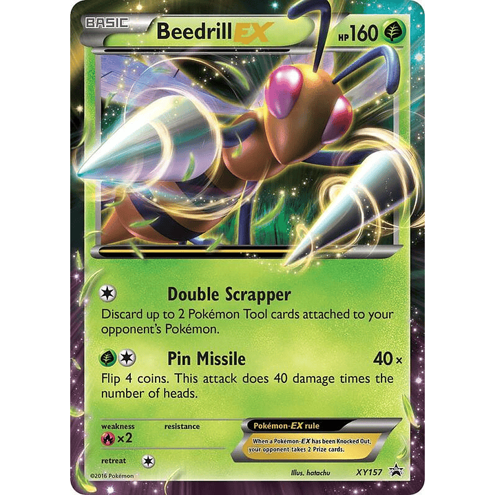 Beedrill EX #XY157 1