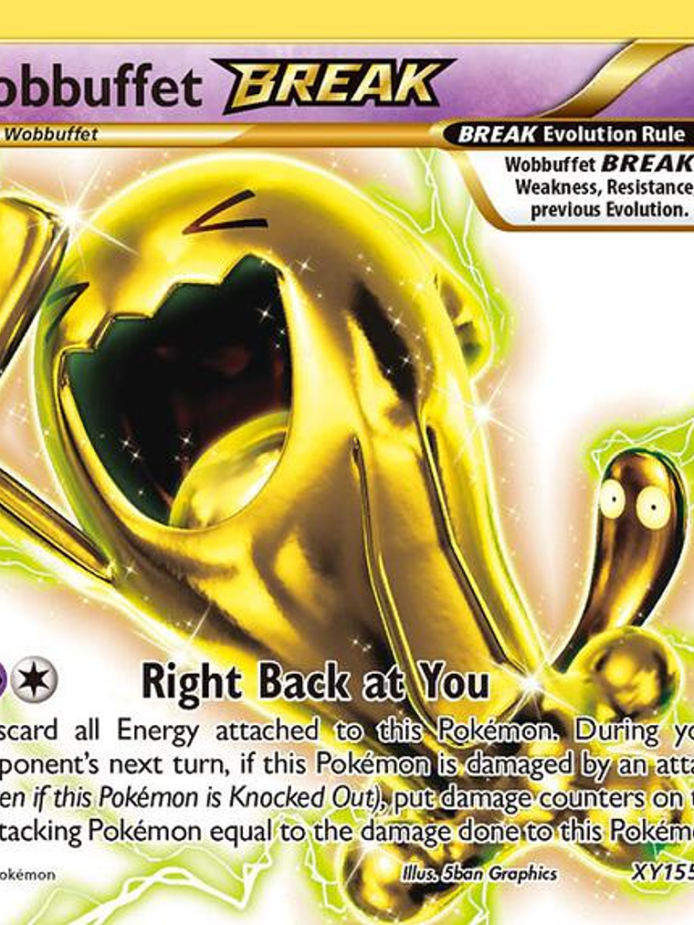 Wobbuffet BREAK #XY155 1