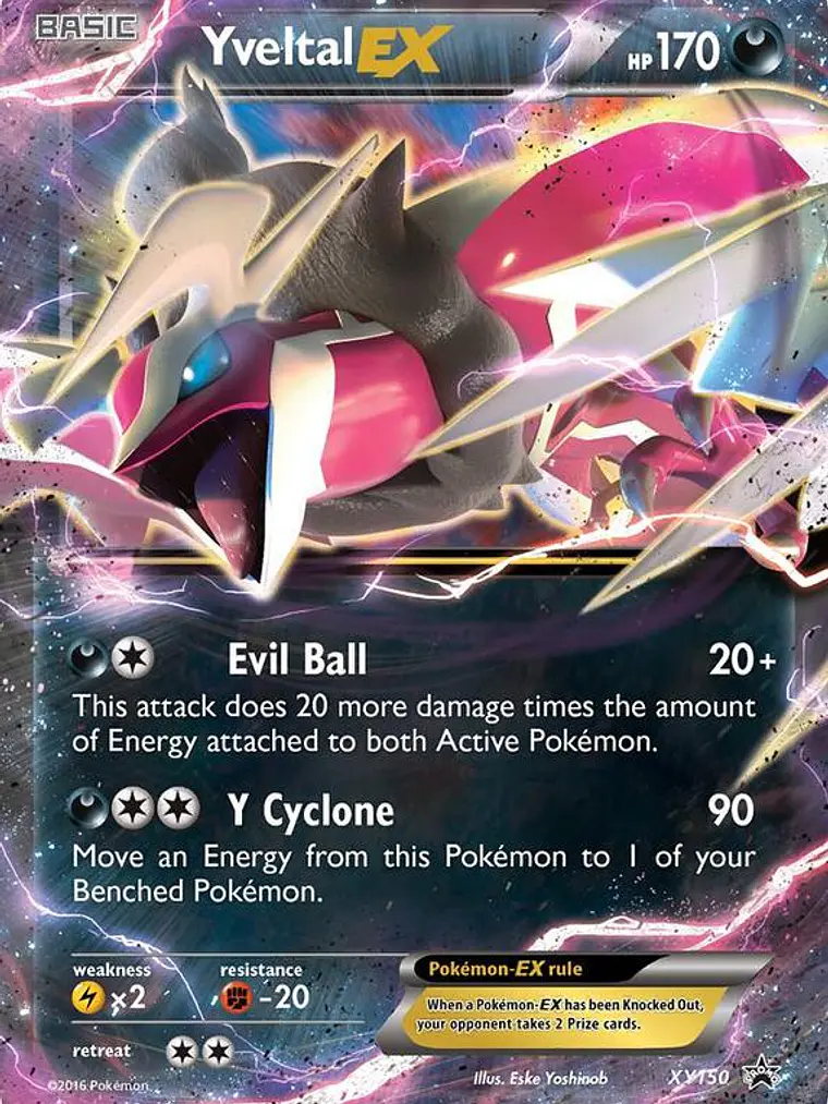 Yveltal EX #XY150 1