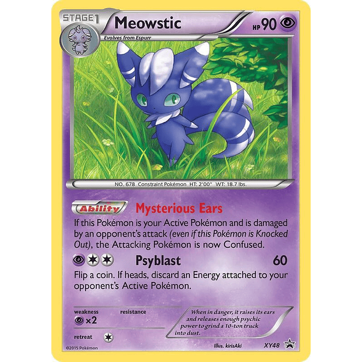 Meowstic #XY48 1