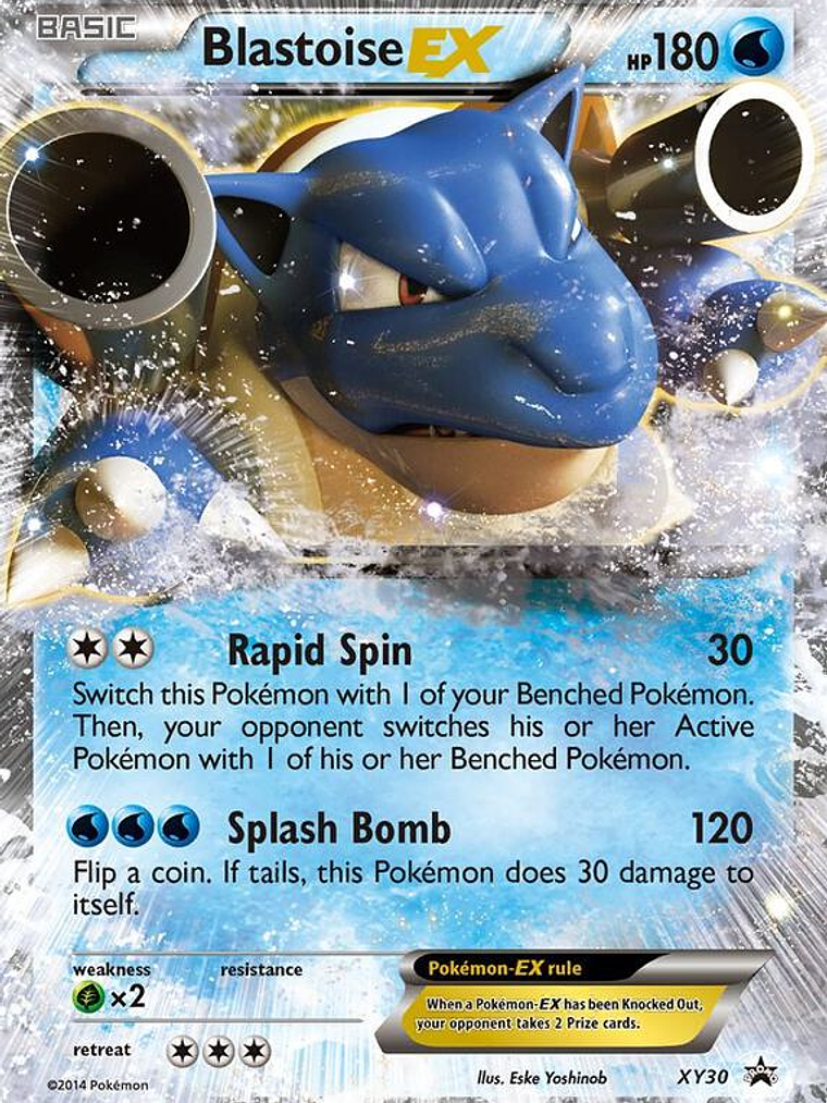 Blastoise EX #XY30 1