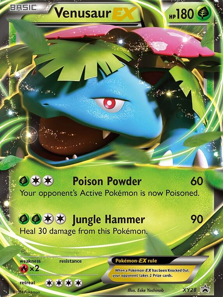 Venusaur EX #XY28 1