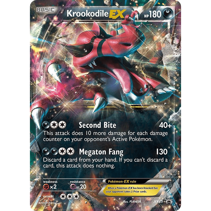 Krookodile EX #XY25 1
