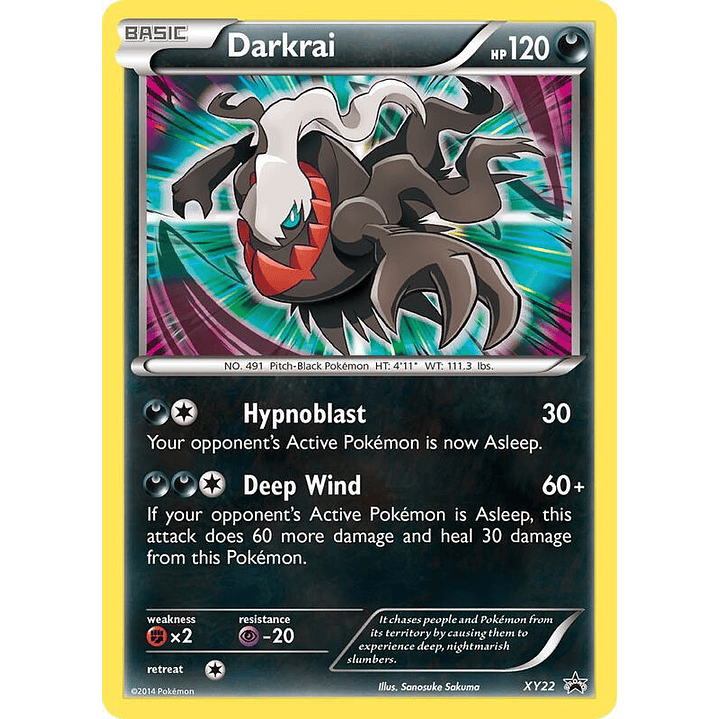 Darkrai #XY22 1
