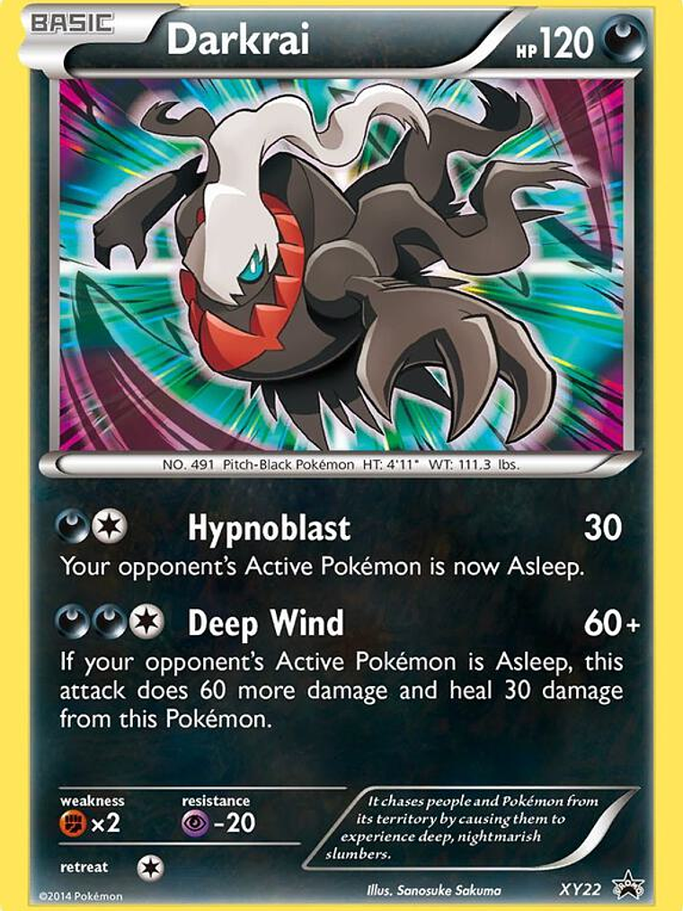 Darkrai #XY22 1