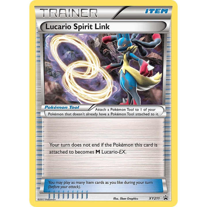 Lucario Spirit Link #XY211 1
